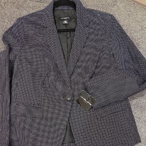 Liz Claiborne Black and White Blazer